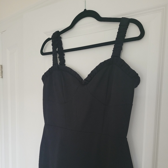 NWT Dynamite Black Midi Dress - Picture 5 of 11